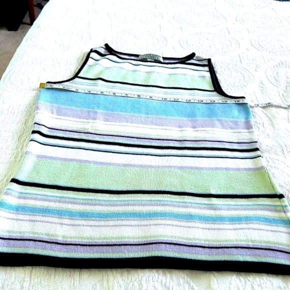 Carolyn Taylor for by Design: Excellent condition Women Stretch Cotton Top, Sz S - Picture 6 of 9